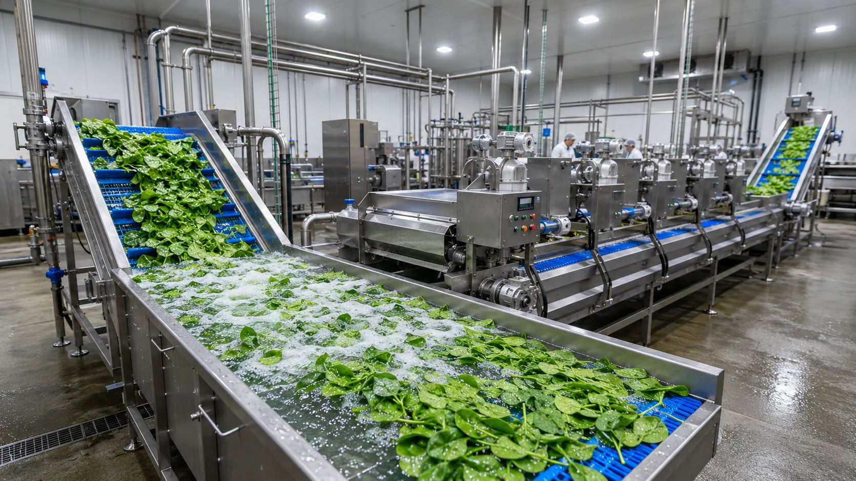 Vegetable Washing Line