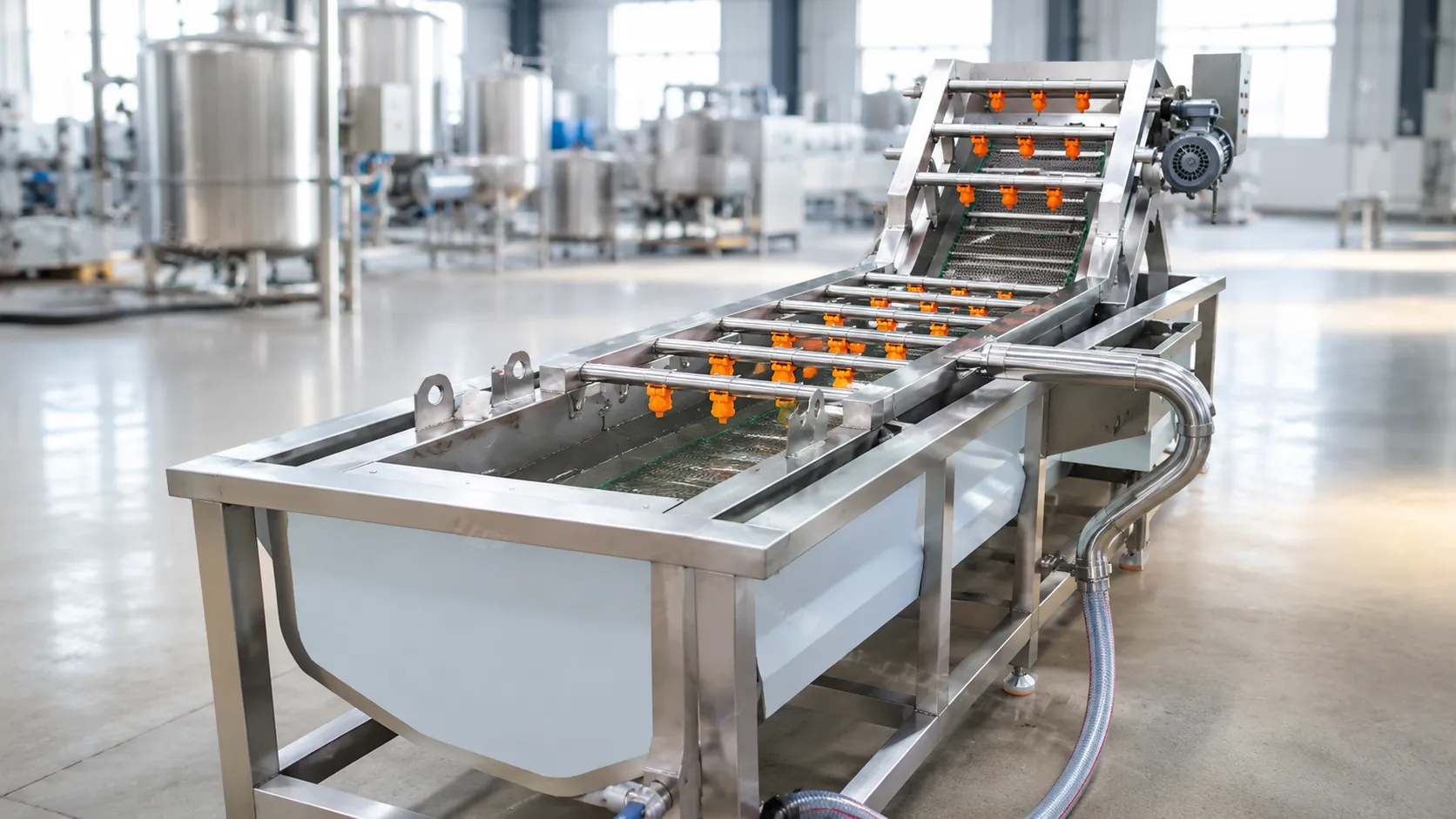 3m Fruit and Vegetable Bubble Washing Machine Delivered to Colombia