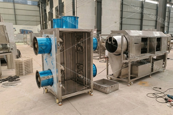 Rotary Drum Washing Machine for Black Truffle Cleaning