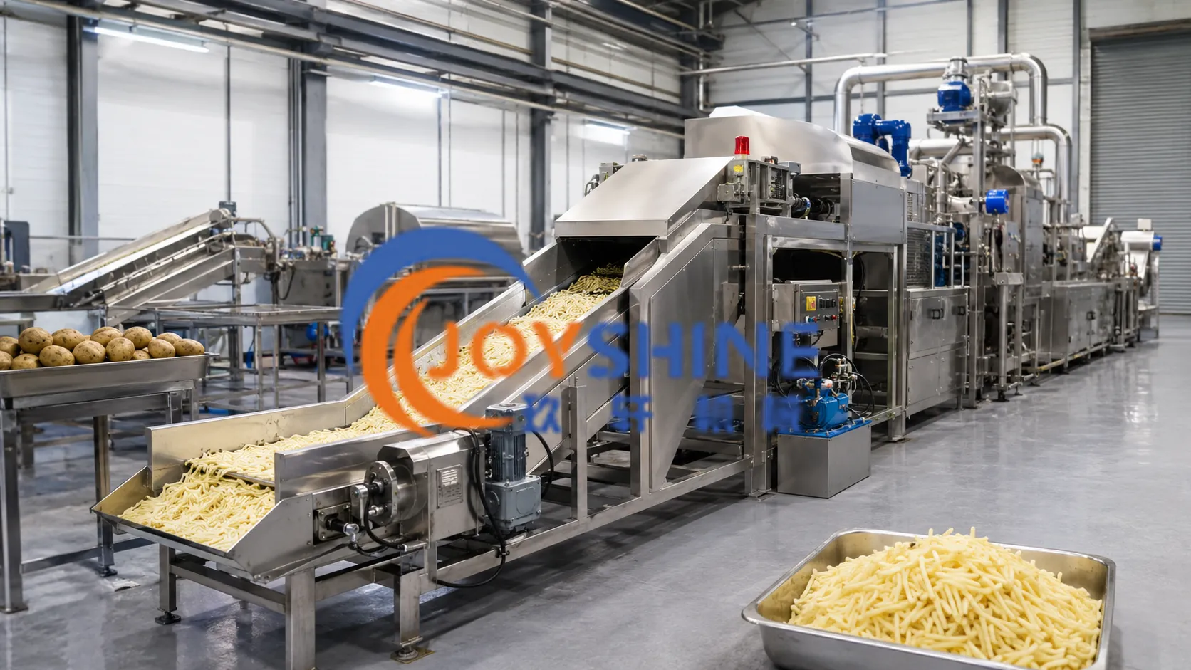 How to Build a 500 kg/h Frozen French Fries Production Line